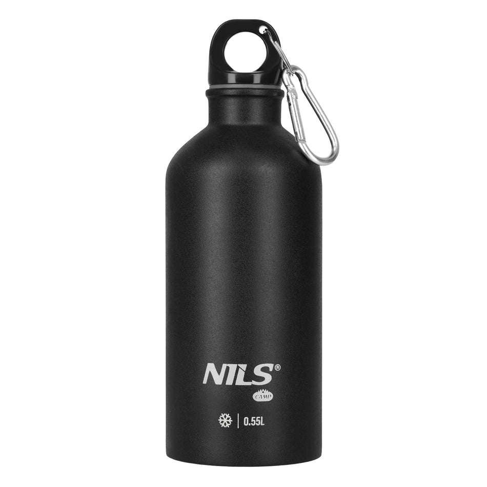 NC3801 TOURISTISCHE FLASCHE 550 ML SCHWARZ NILS CAMP