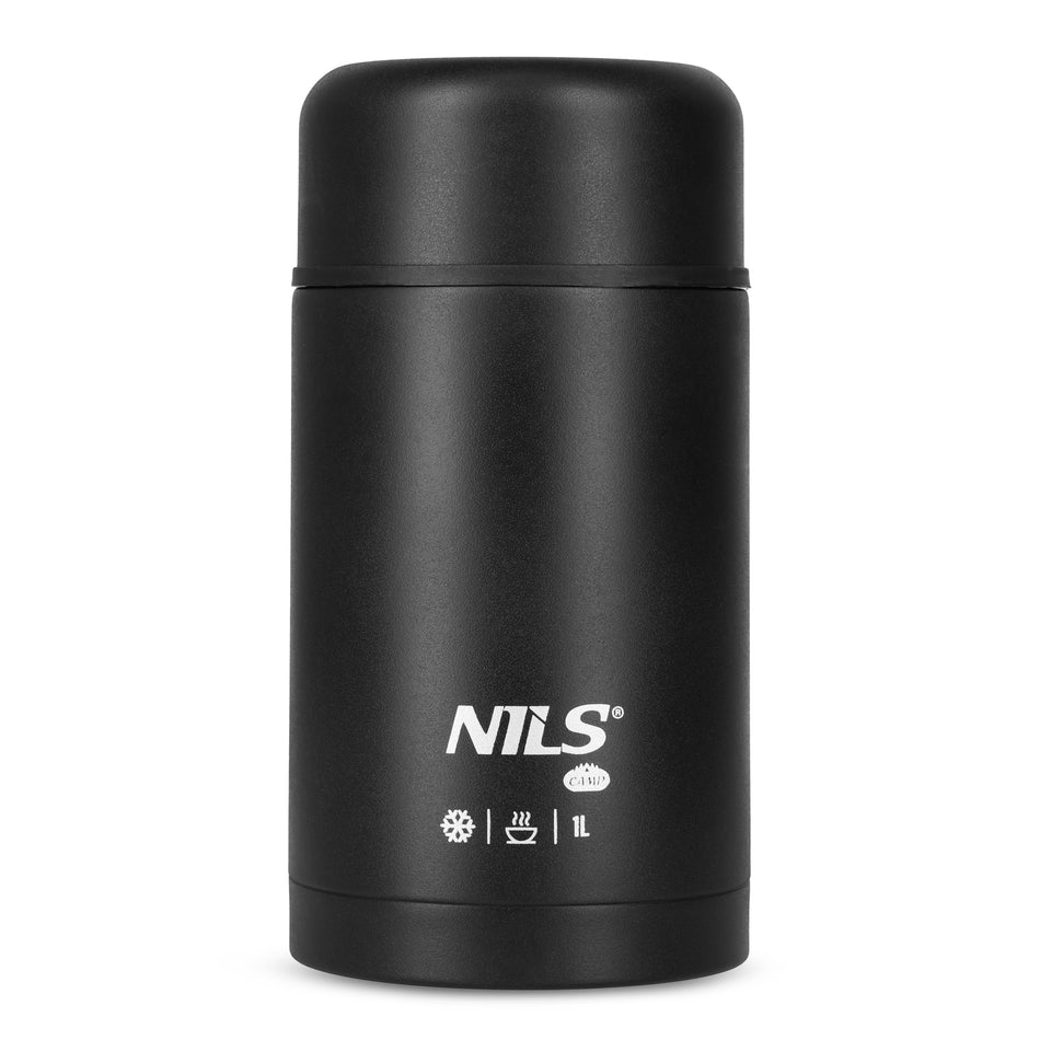 NC3802 TERMOS OBIADOWY 1000ML SCHWARZ NILS CAMP