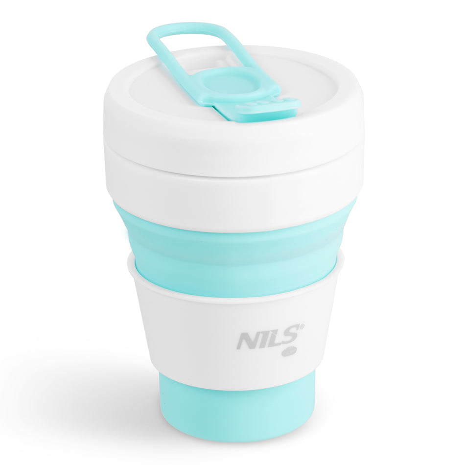 NC4103 SILIKON-FALTBECHER 355 ML MINZGRÜN NILS CAMP