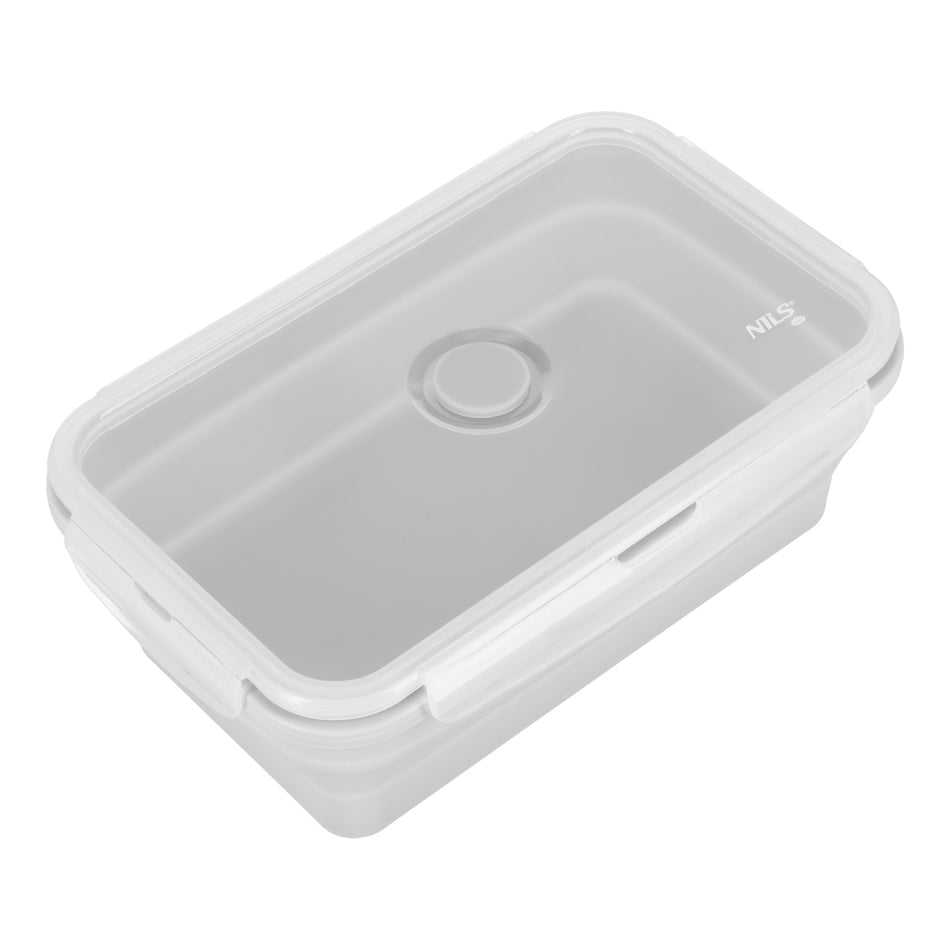 NC4105 BEHÄLTER/LUNCHBOX FALTBAR GRAU 1200 ML NILS CAMP