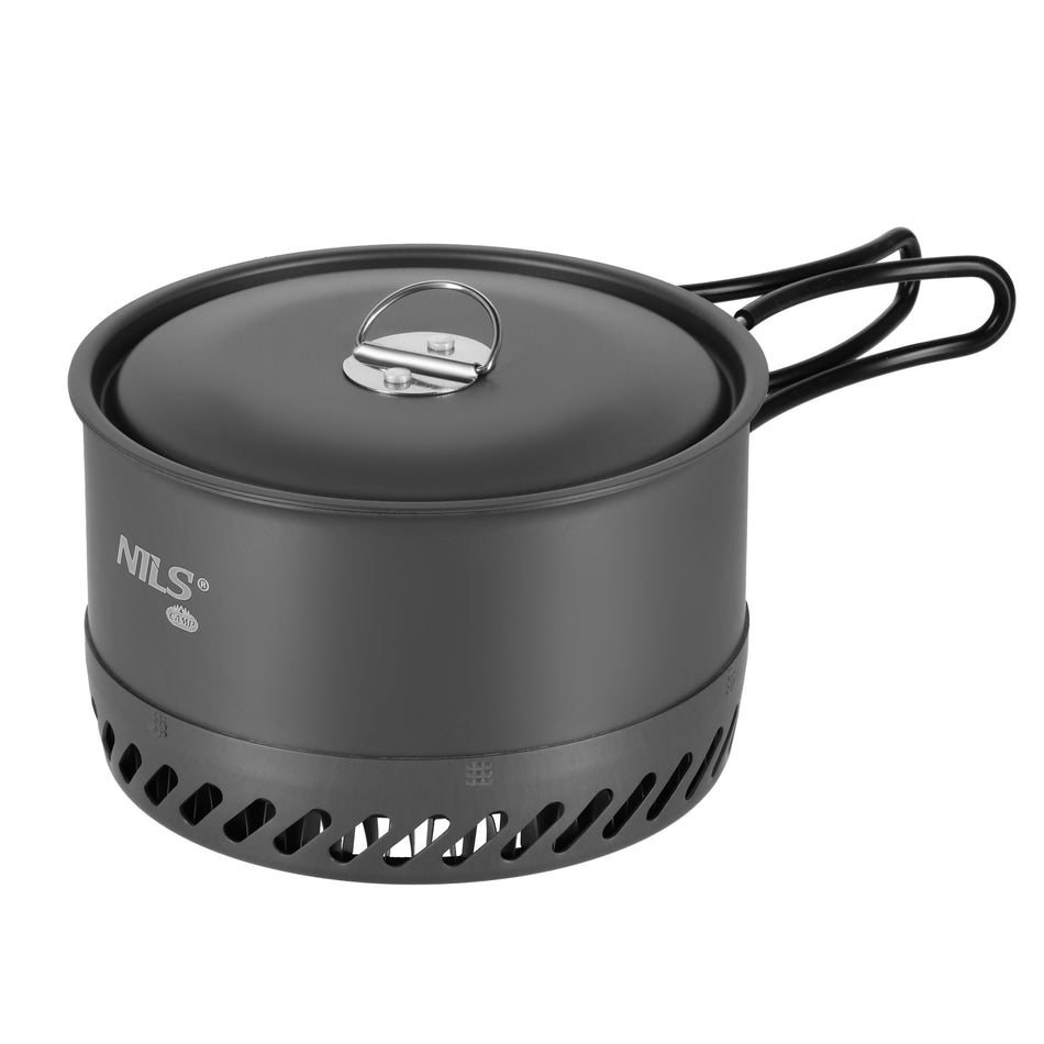 NC4203 ALUMINIUM-TOURING-KESSEL MIT KÜHLER UND DECKEL 1000 ML NILS CAMP