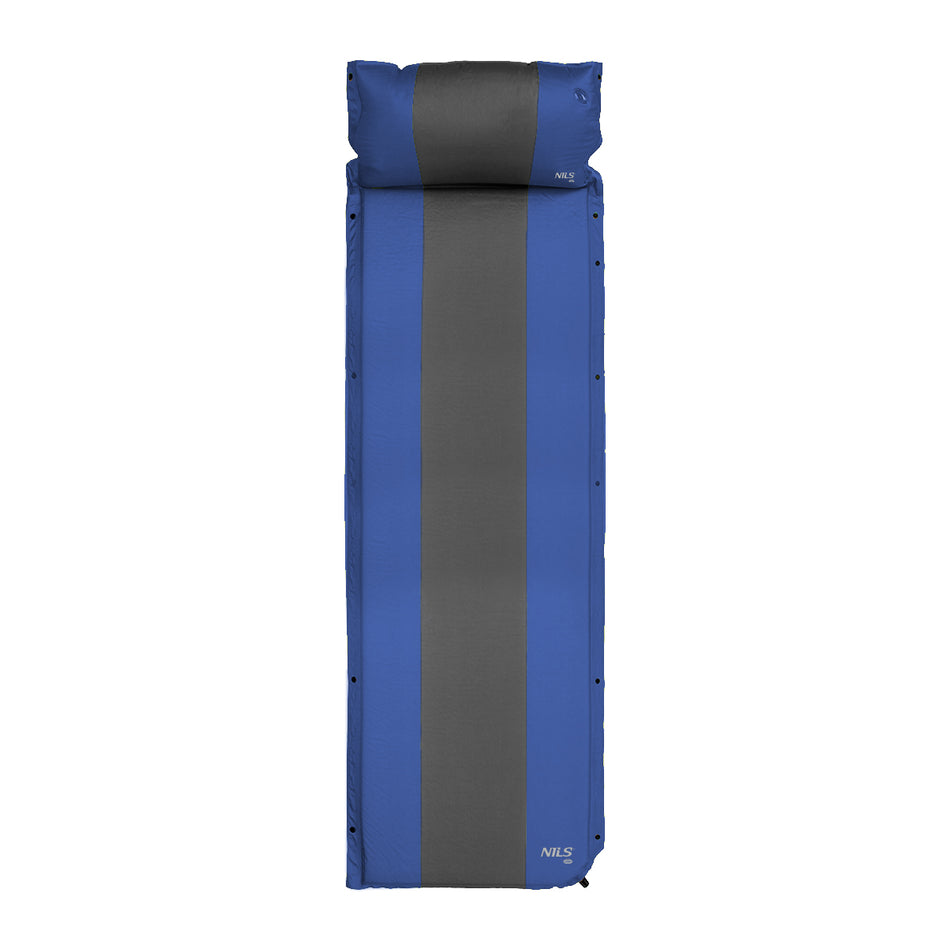 NC4349 BLAU-GRAU SELBSTAUFBLASENDE MATTE MIT KISSEN NILS CAMP