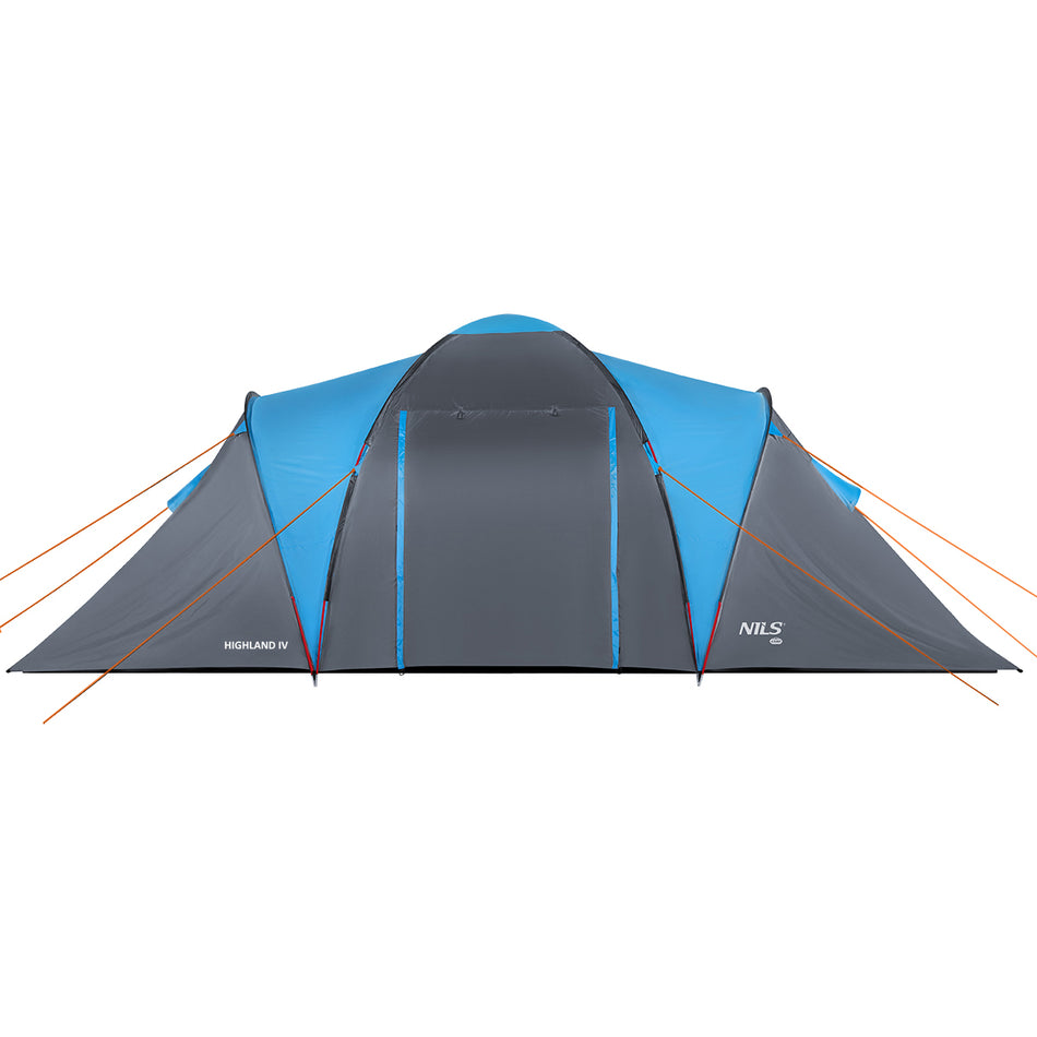 NC6431 CAMPINGZELT BLAU-GRAU HIGHLAND IV NILS CAMP