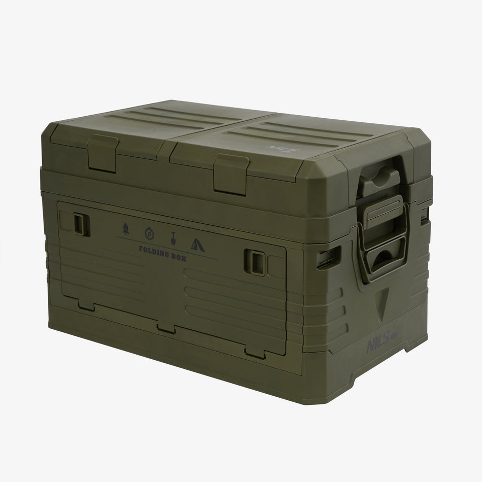 NCB4003 FALTBOX GRÜN MIT DECKEL – OUTDOORBOX NILS CAMP