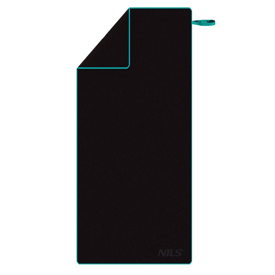 NCR13 SCHWARZ MIKROFASERHANDTUCH 200X90 cm NILS CAMP