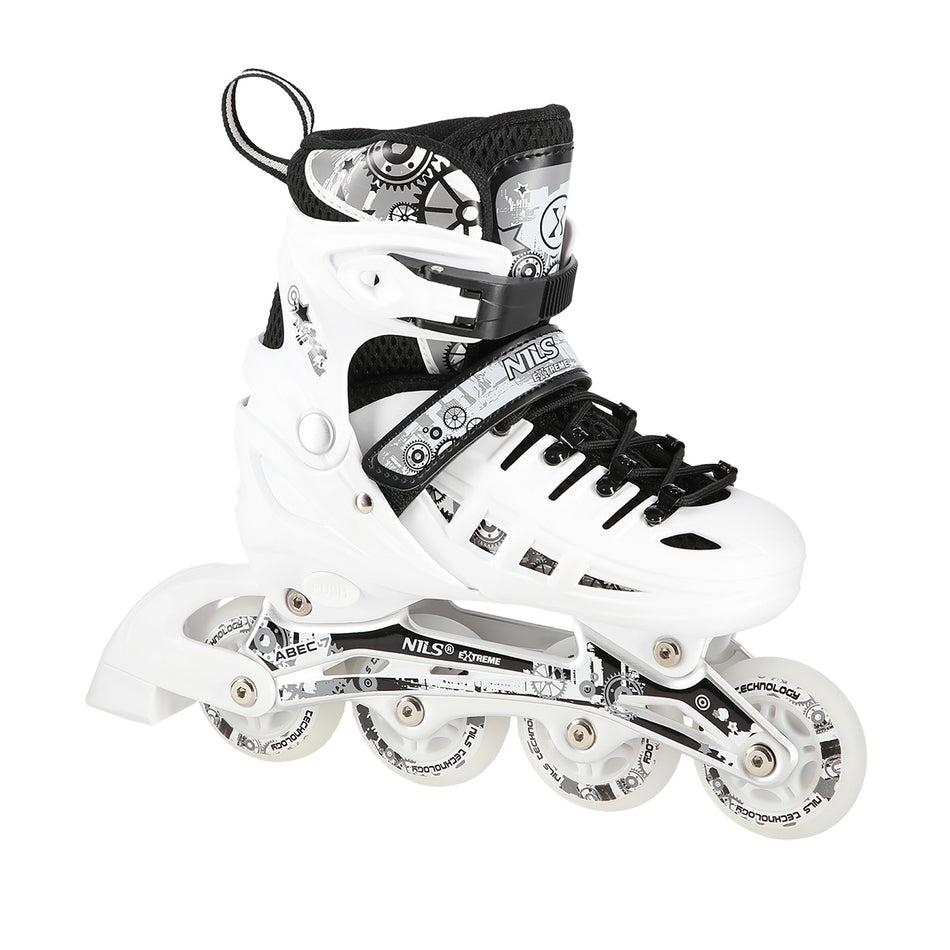NH10905 4-IN-1 LED GRÖßE S (31-34) INLINER MIT DER AUSTAUSCHBAREN EISHOCKEY-KUFE NILS EXTREME