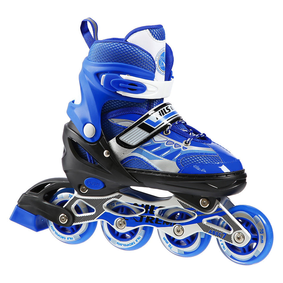 NJ1828 A BLAU GRÖßE L (39-42) INLINER NILS EXTREME