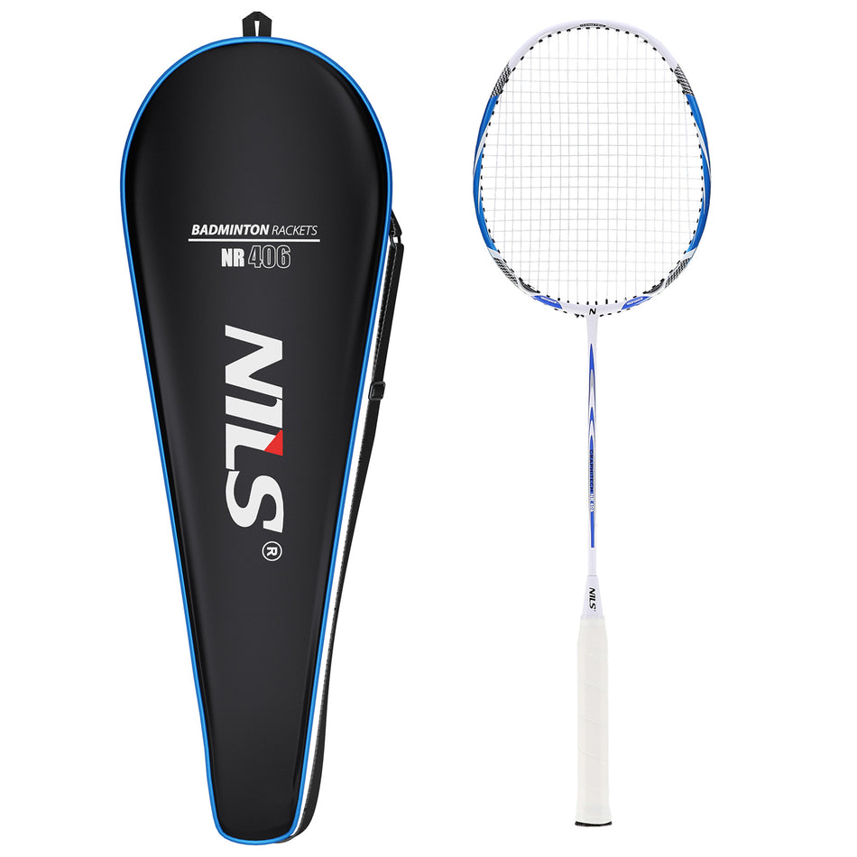 NR406 BADMINTONSCHLÄGER + SCHUTZHÜLLE NILS