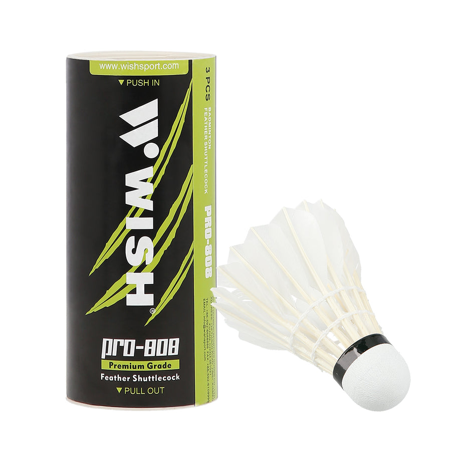 PRO-808 FEDERBÄLLE VERPACKUNG 3 STK. WISH