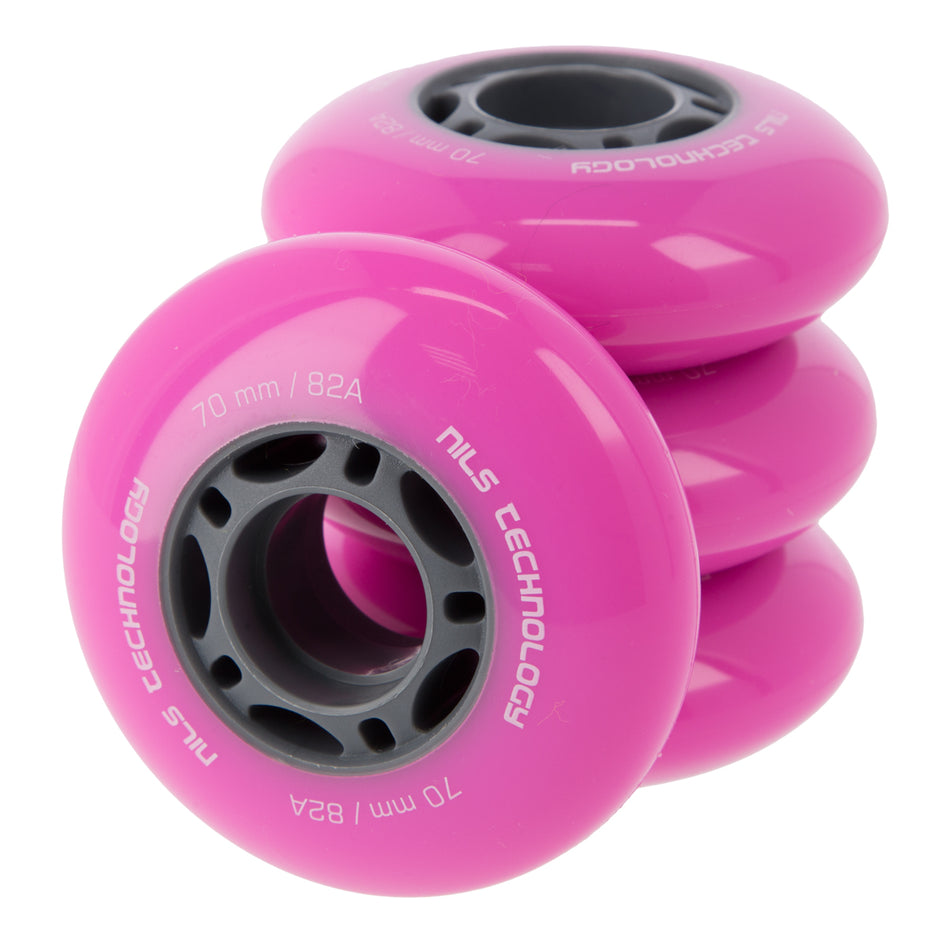 PU 70x24 82A ROSA ROLLEN (4 Stk.) NILS EXTREME