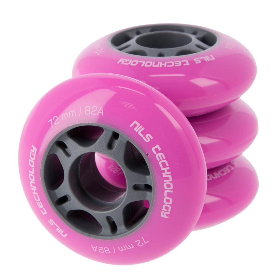 PU 72x24 82A ROSA ROLLEN (4 Stk.) NILS EXTREME