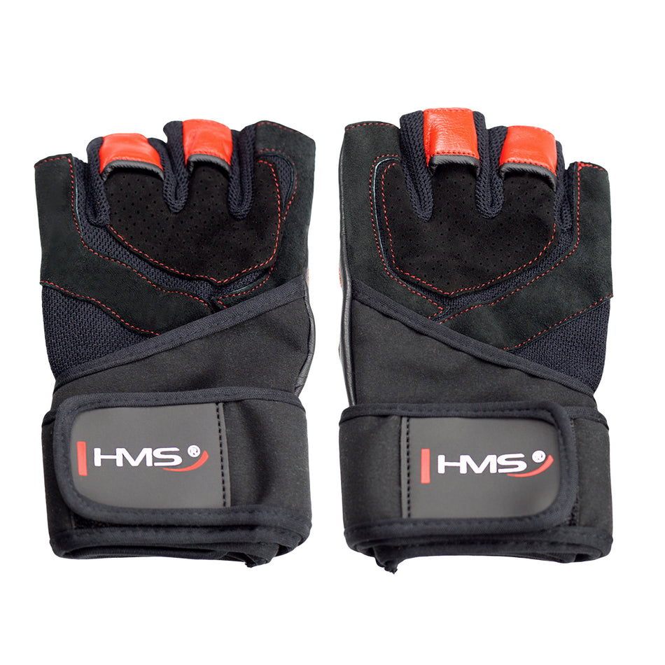 RST01 BLACK/RED GRÖßE S TRAININGSHANDSCHUHE HMS
