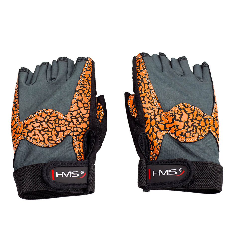RST03 ORANGE/GRAY GRÖßE M TRAININGSHANDSCHUHE HMS