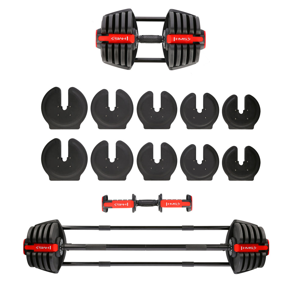 SGR40 PRO SET 3-IN-1 SET MIT GEWICHTEN 40KG HMS