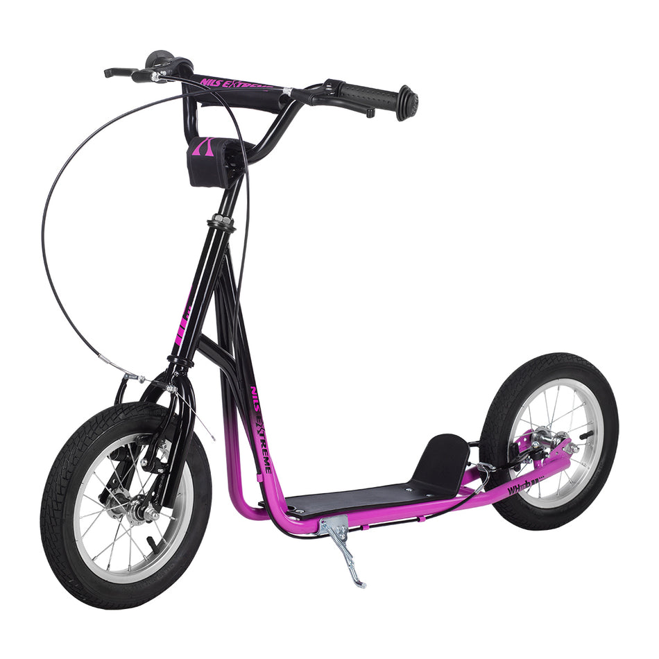 WH117BN PURPLE 12" ROLLER MIT AUFGEPUMPTEN RÄDERN NILS EXTREME