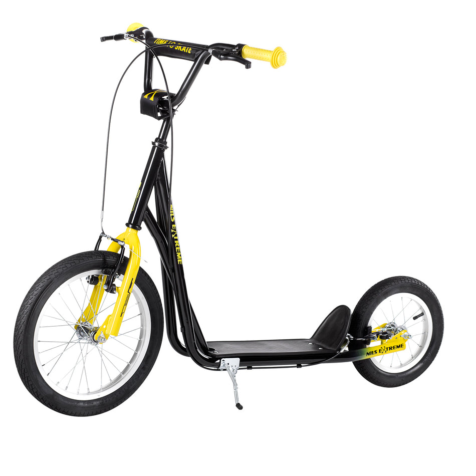 WH188AN YELLOW 16/12" ROLLER MIT AUFGEPUMPTEN RÄDERN NILS EXTREME