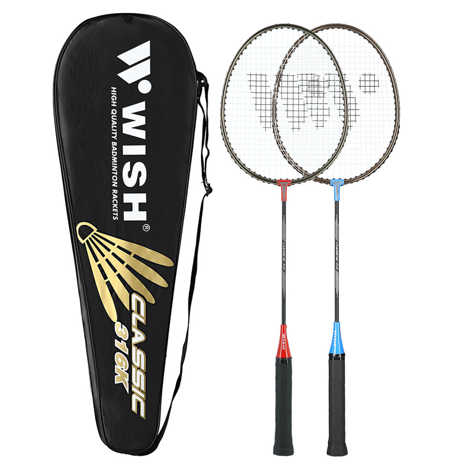 ALUMTEC 316K SET MIT BADMINTONSCHLÄGERN WISH