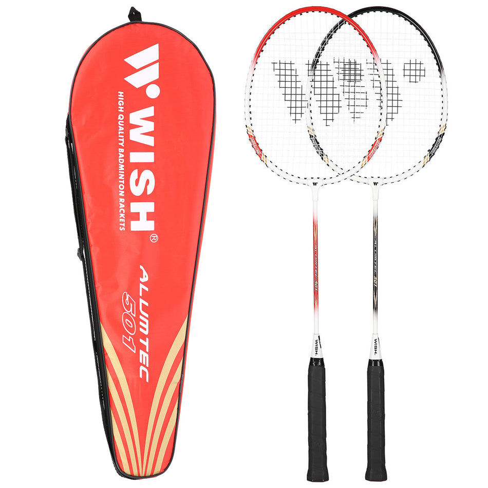 ALUMTEC 501K SET MIT BADMINTONSCHLÄGERN WISH