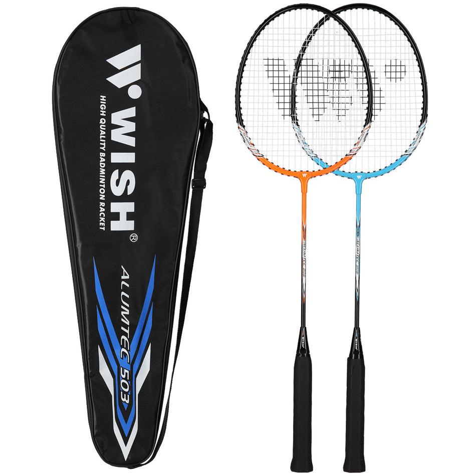 ALUMTEC 505K SET MIT BADMINTONSCHLÄGERN WISH